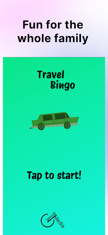 Travel Bingo - Road trip bingo Schermafbeelding 0