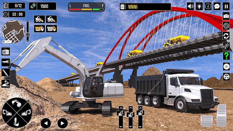 Construction Game: Truck Games Ảnh chụp màn hình 0