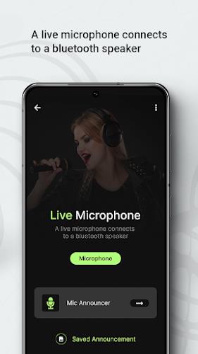 Live Bluetooth Mic to Speaker Ảnh chụp màn hình 2