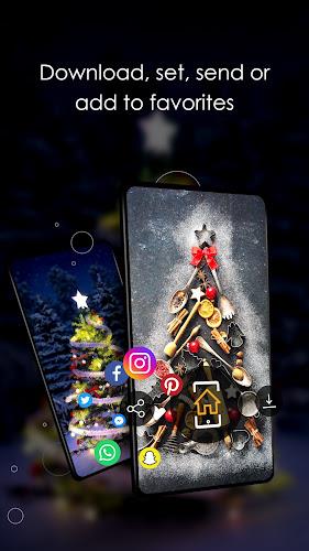 Christmas Wallpapers 4K Capture d'écran 2