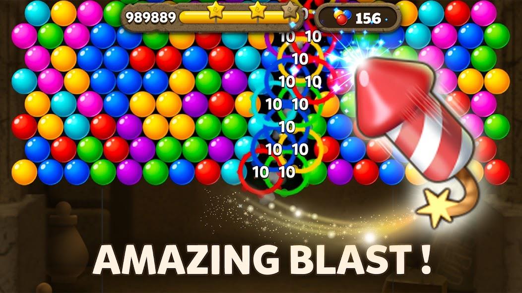 Bubble Pop Origin! Puzzle Game Mod Schermafbeelding 2