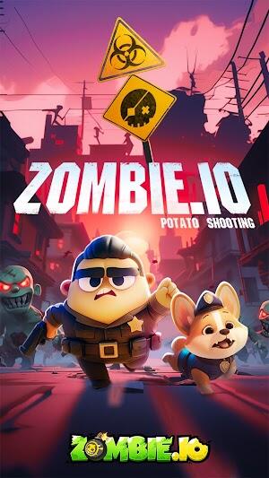 Zombie.io - Potato Shooting ဖန်သားပြင်ဓာတ်ပုံ 0