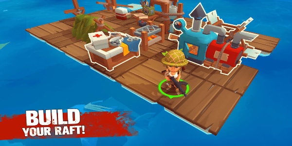 Grand Survival: Raft Adventure Zrzut ekranu 1