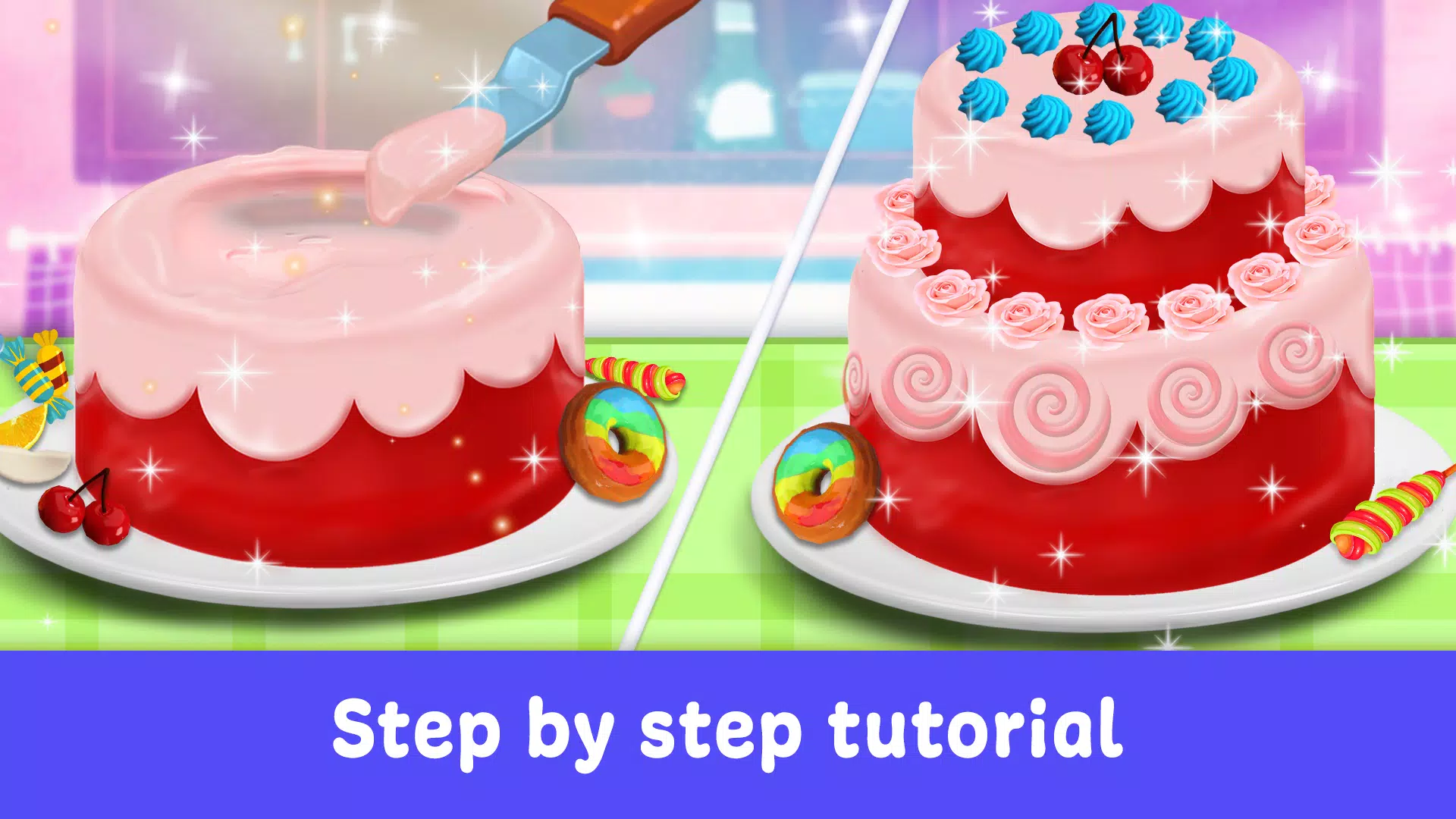 Cake Maker Games for Girls Screenshot 2