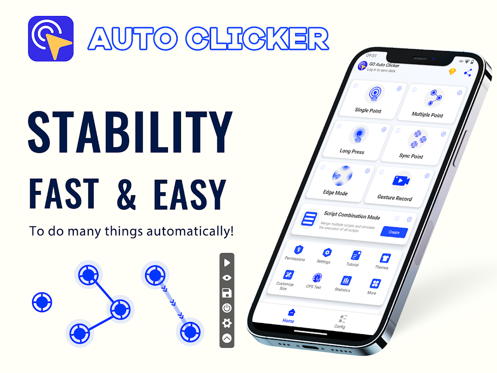 Auto Clicker-Automatic Tap Pro ဖန်သားပြင်ဓာတ်ပုံ 0