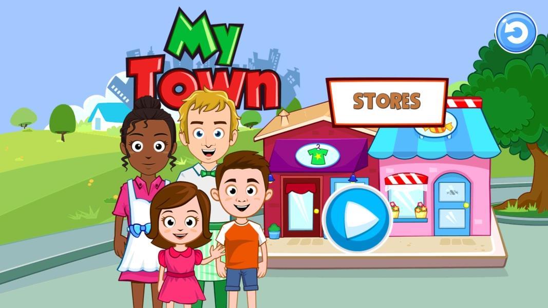 My Town : Stores Captura de pantalla 1