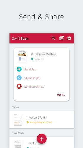 SwiftScan: escanea documentos Captura de pantalla 3