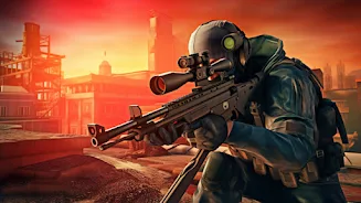 Sniper Shooter offline Game Ảnh chụp màn hình 2