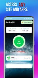 Eagle VPN - Secure VPN Proxy ภาพหน้าจอ 0