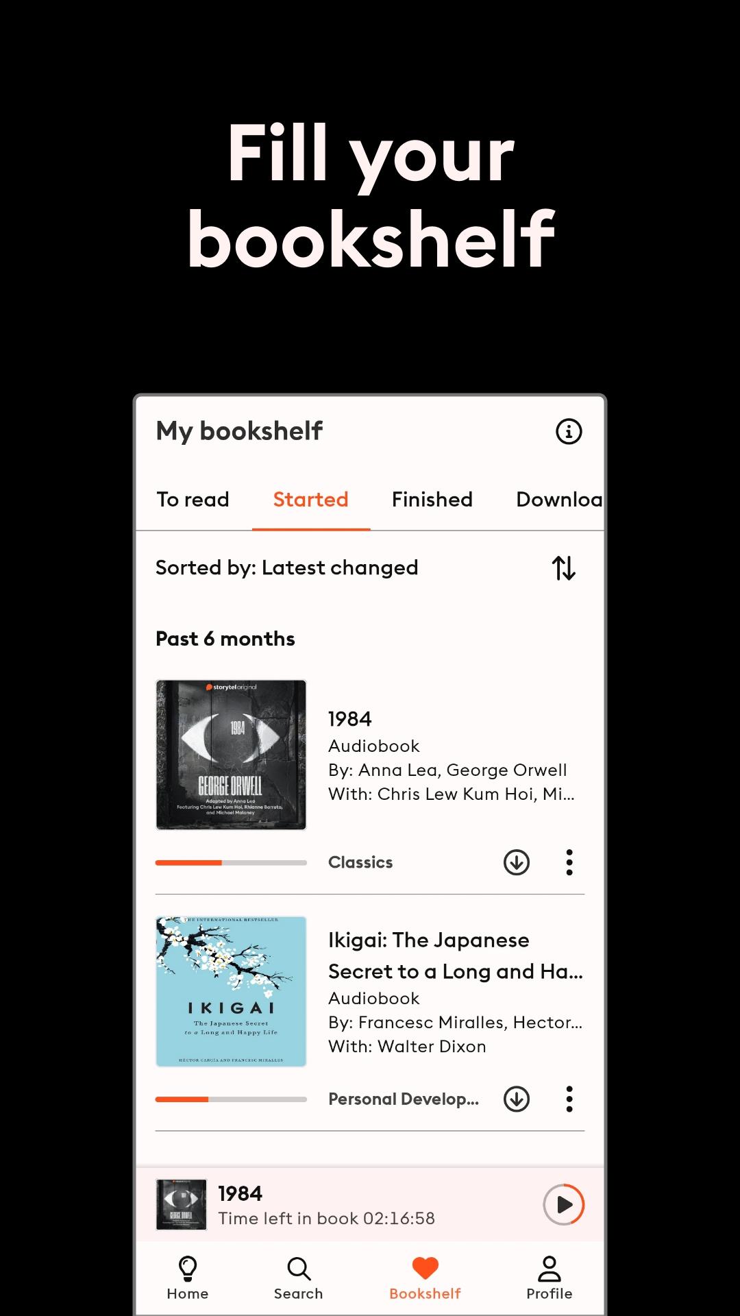 Storytel: Audiobooks & Ebooks स्क्रीनशॉट 3