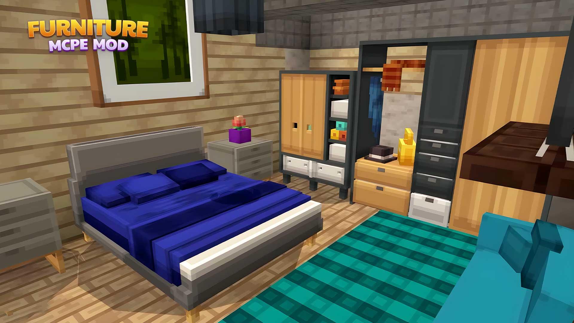 Furniture Mod For Minecraft ဖန်သားပြင်ဓာတ်ပုံ 1