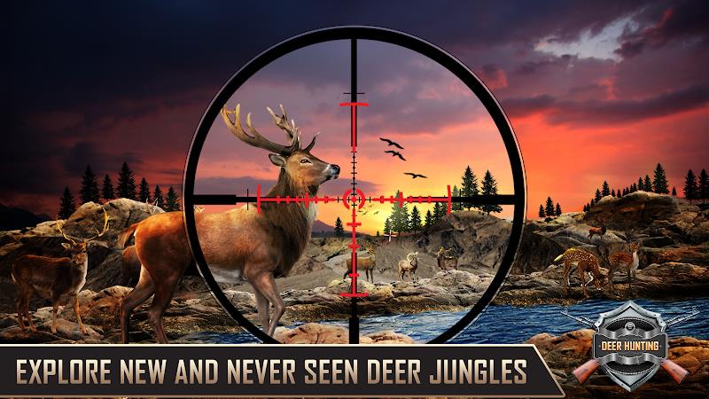 Deer Hunting Simulator Games ဖန်သားပြင်ဓာတ်ပုံ 3