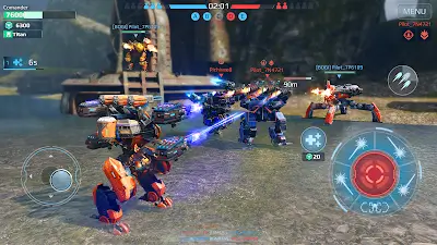 War Robots PvP マルチプレイ スクリーンショット 2