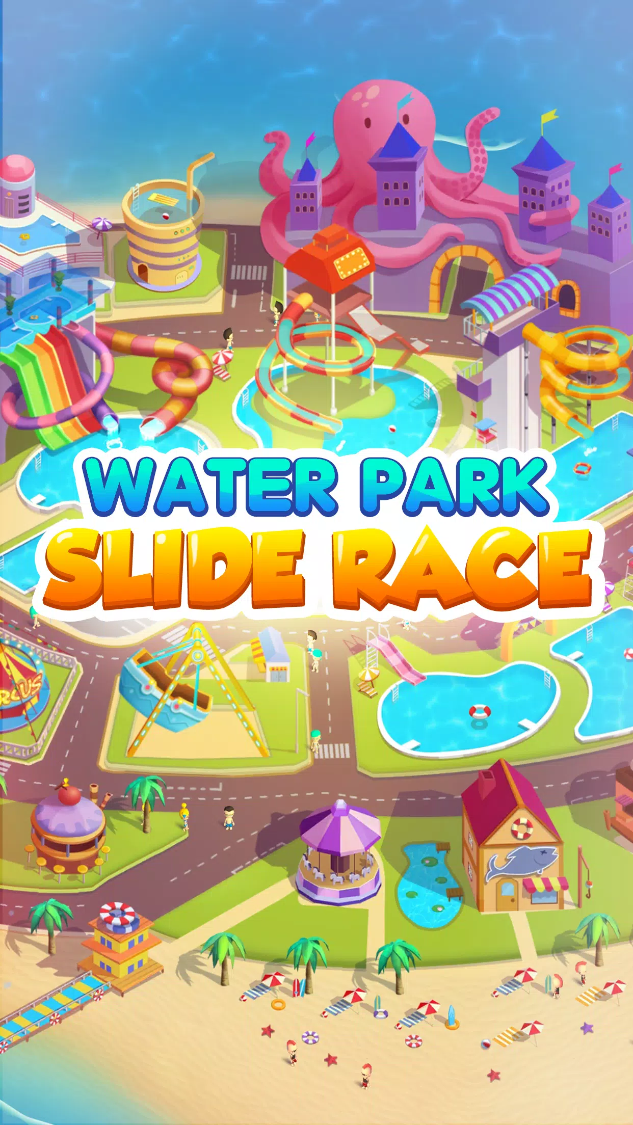 Waterpark: Slide Race Ảnh chụp màn hình 0