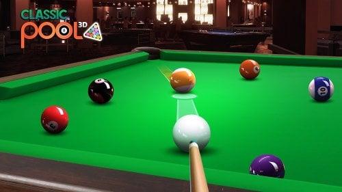 Schermata Classic Pool 3D: 8 Ball 1