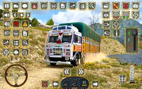 Schermata Offroad Cargo Truck Driving 3D 1