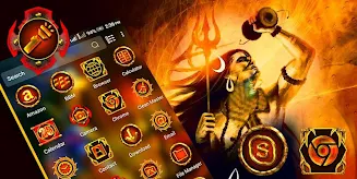 Schermata Lord Shiva Launcher Theme 2