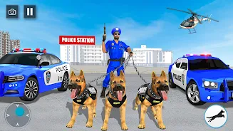 US Police Dog Crime Chase Game 스크린샷 0