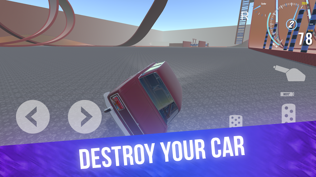 VAZ Car Crash Simulator 2024 Tangkapan skrin 1