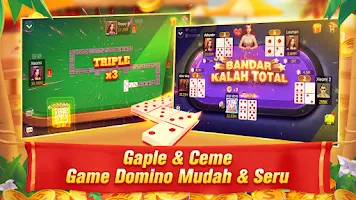 Domino QiuQiu 99 QQ Gaple Slot স্ক্রিনশট 1