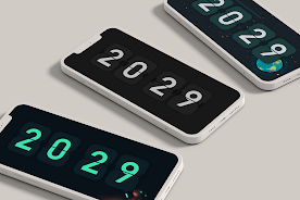 Schermata Flip clock & floating widget 2