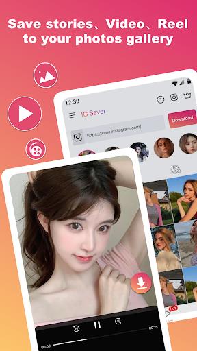 IG Saver-Video、Story ภาพหน้าจอ 0