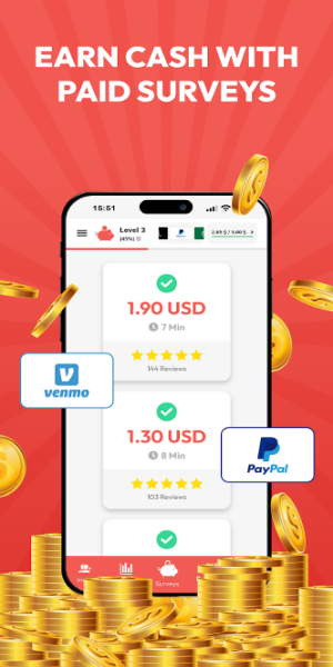 HeyPiggy - Earn with Surveys Скриншот 2