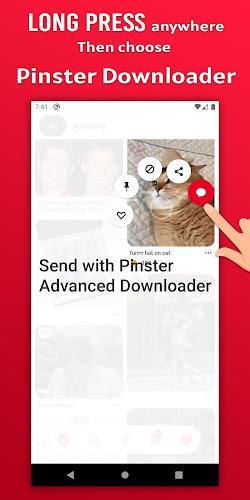 Video Downloader for Pinterest Capture d'écran 0