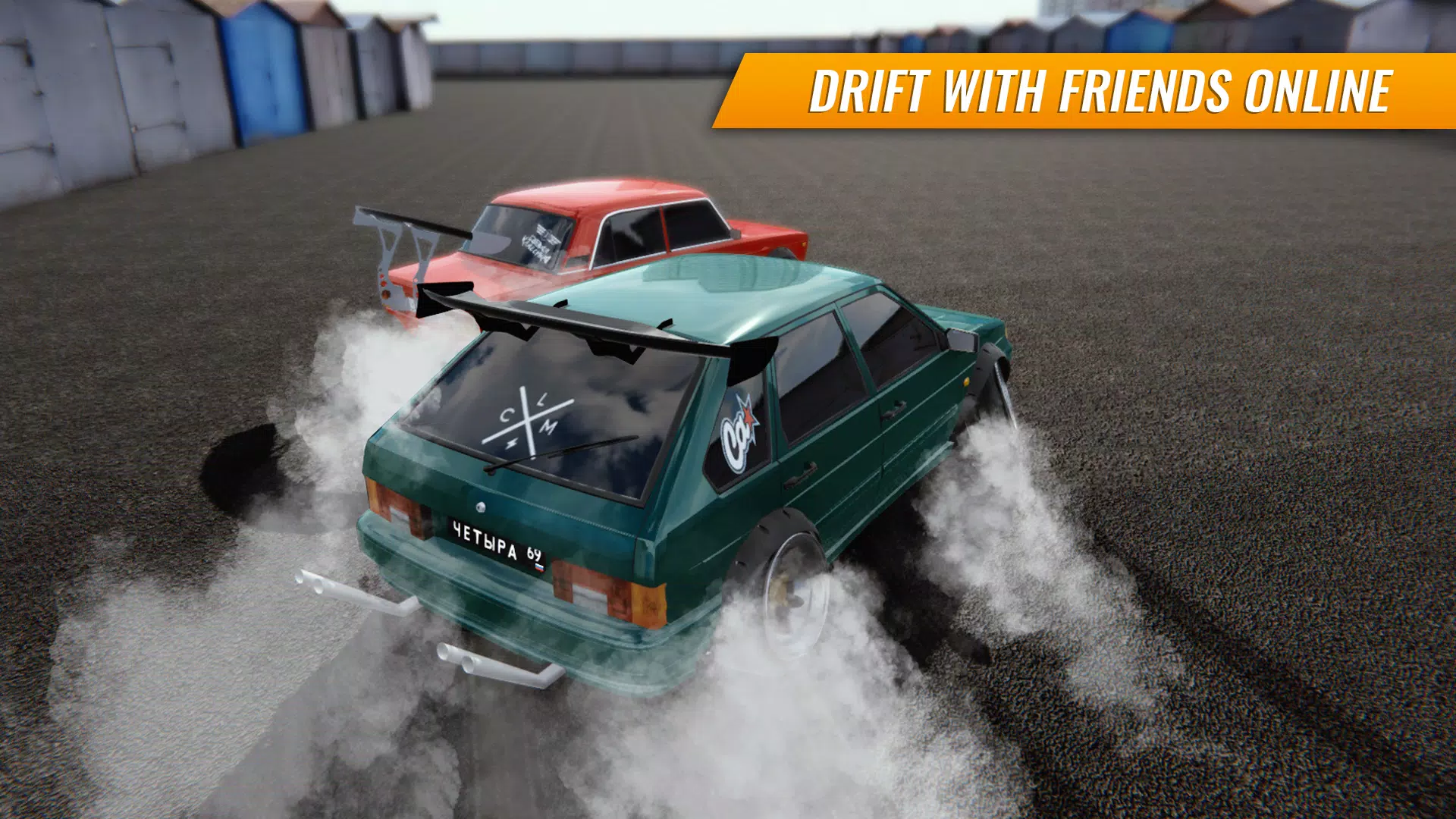 Russian Car Drift スクリーンショット 0