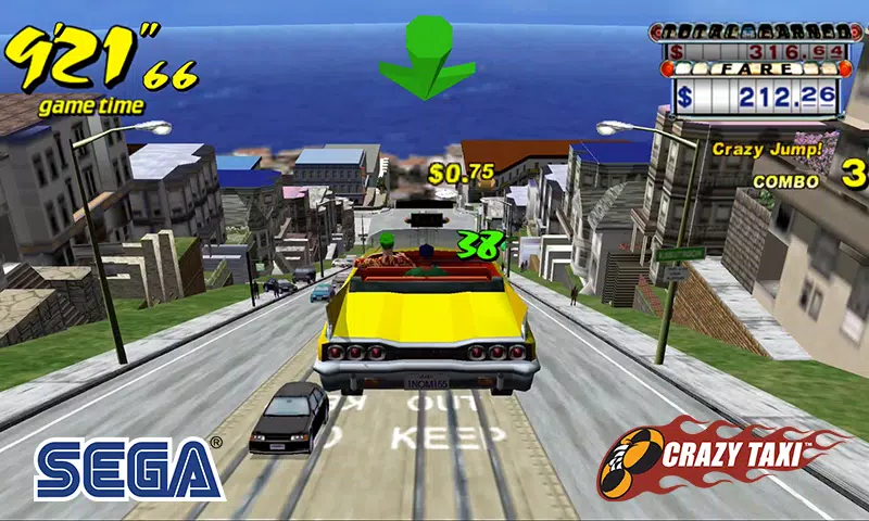 Crazy Taxi Classic Zrzut ekranu 0