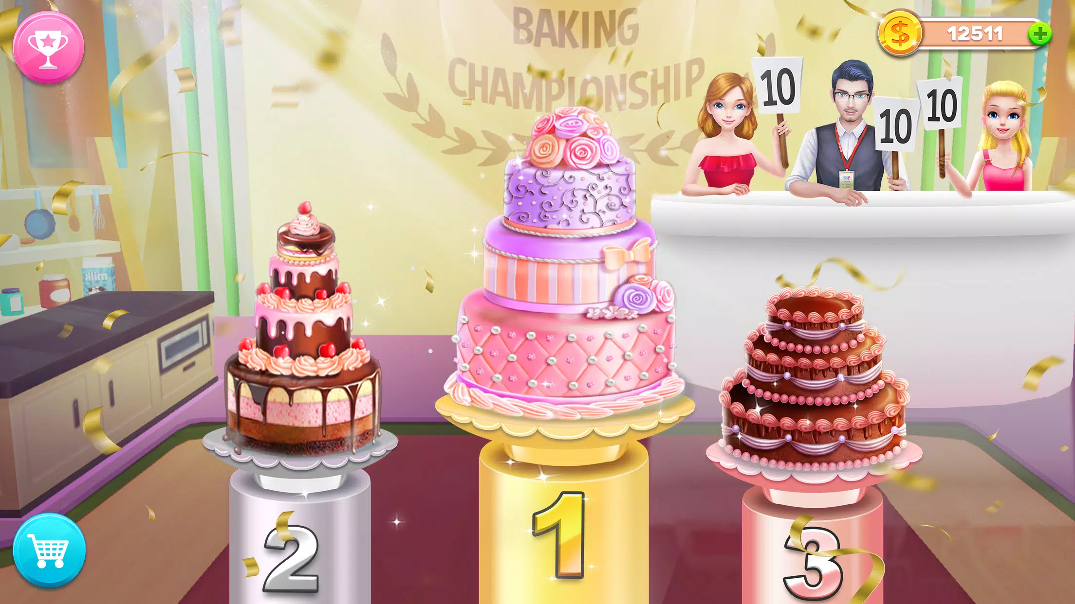 Schermata My Bakery Empire: Bake a Cake 2