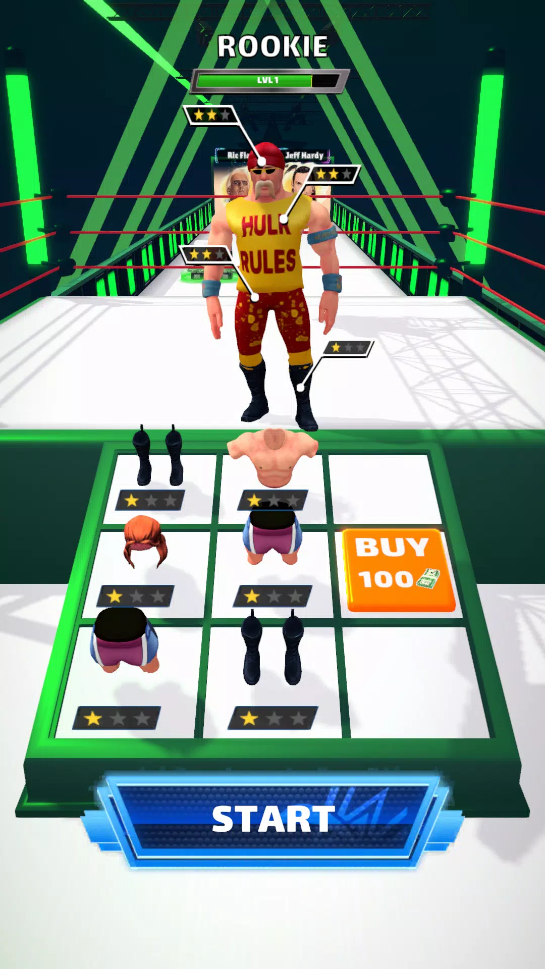 Wrestling Trivia Run Скриншот 1
