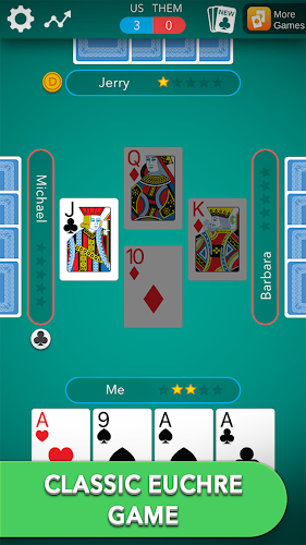 Euchre Classic Card Game スクリーンショット 0