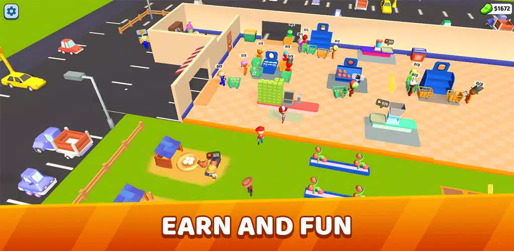 Mart Tycoon Supermarket game Screenshot 0