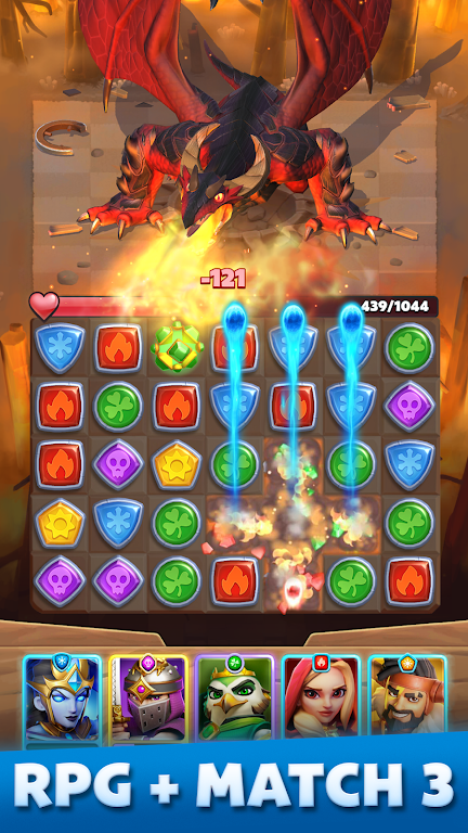 Puzzle Breakers: Match 3 RPG ภาพหน้าจอ 2