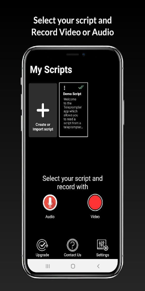 Teleprompter with Video Audio Screenshot 2