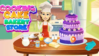 Cooking Cake Bakery Store: Sta Скриншот 0