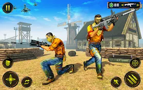 FPS Army Gun Shooting 3D Games Ekran Görüntüsü 2