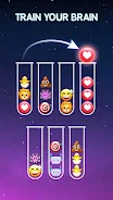 Emoji Sort Puzzle 스크린샷 0