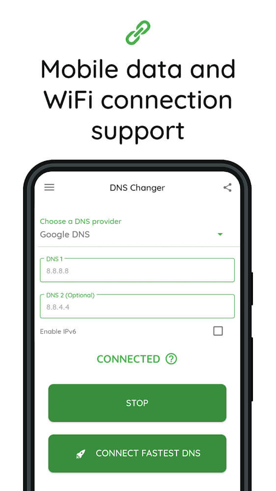 DNS Changer Captura de tela 2