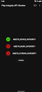 Schermata Play Integrity API Checker 3