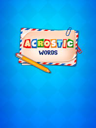 Acrostic Words: Crossword Game 스크린샷 3