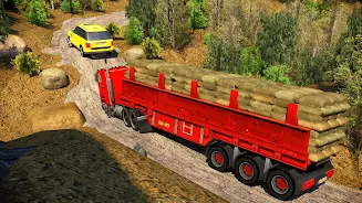 Offroad 18 Wheeler Truck Drivi Tangkapan skrin 1