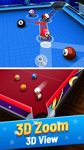 8 Ball Shoot It All - 3D Pool स्क्रीनशॉट 1