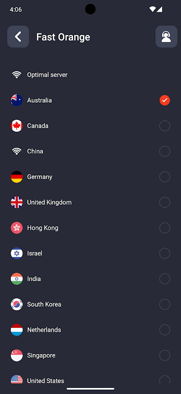 FastOrange VPN स्क्रीनशॉट 1