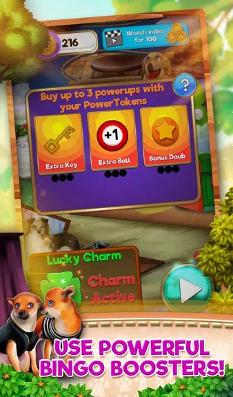 Bingo Pets Party: Dog Days Captura de pantalla 2