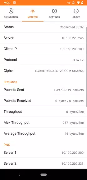 SonicWall Mobile Connect ဖန်သားပြင်ဓာတ်ပုံ 2