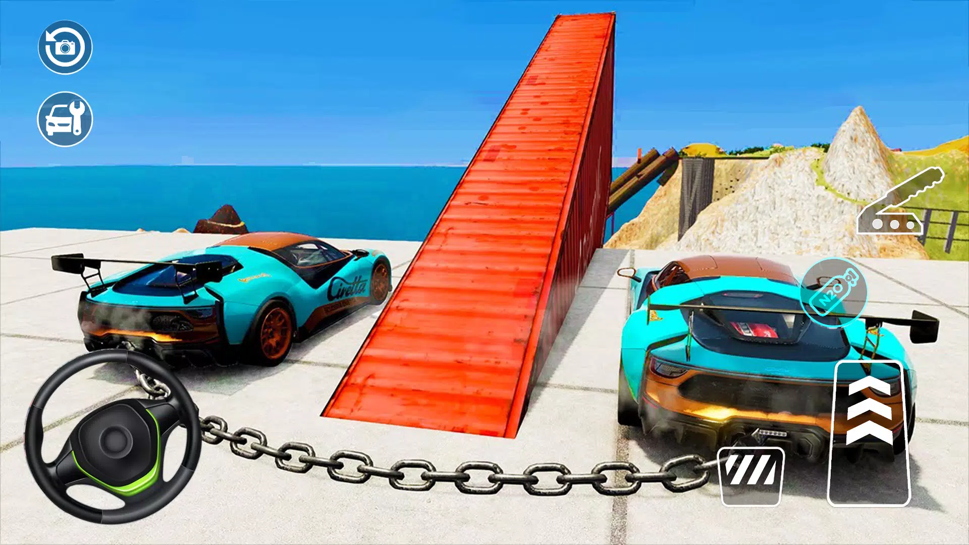 Car Crash Driving Test Game 3D Captura de pantalla 3