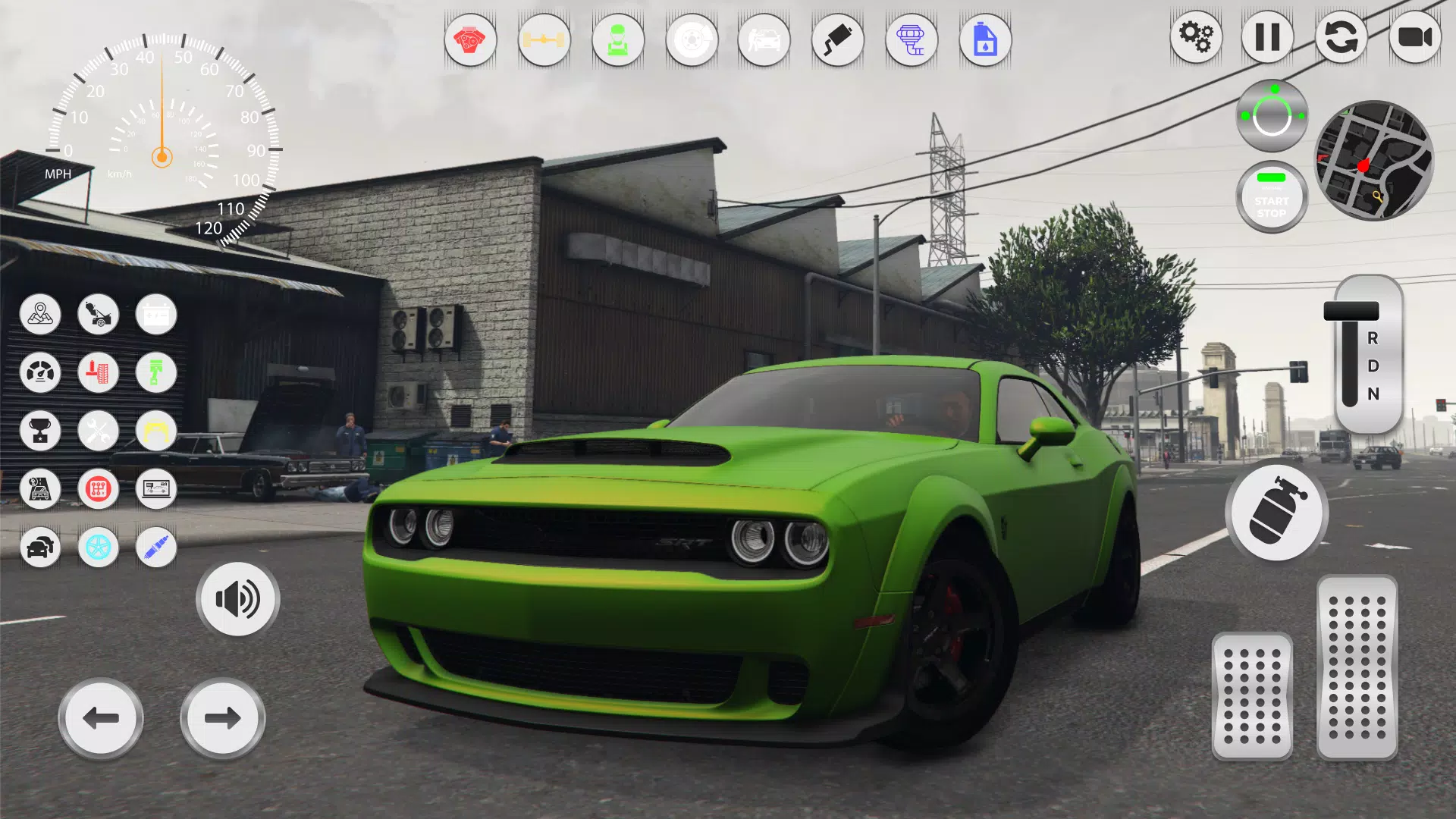 Race Muscle: Dodge Challenger Ảnh chụp màn hình 0