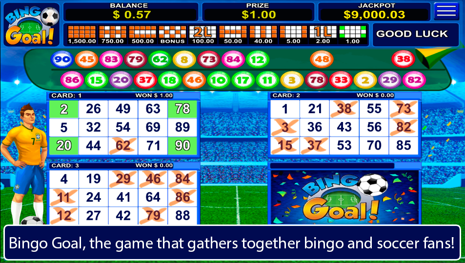 Bingo Goal - Video Bingo スクリーンショット 0